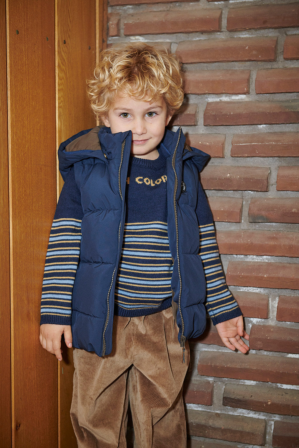 CORDUROY PANT W. ADJ. WAIST
