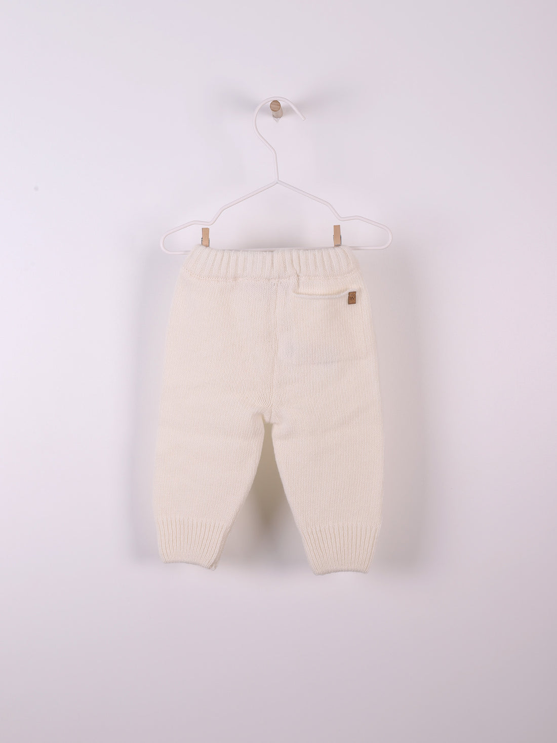 TROUSERS KNITTED IN MERINO WOOL WEDOBLE PLAY