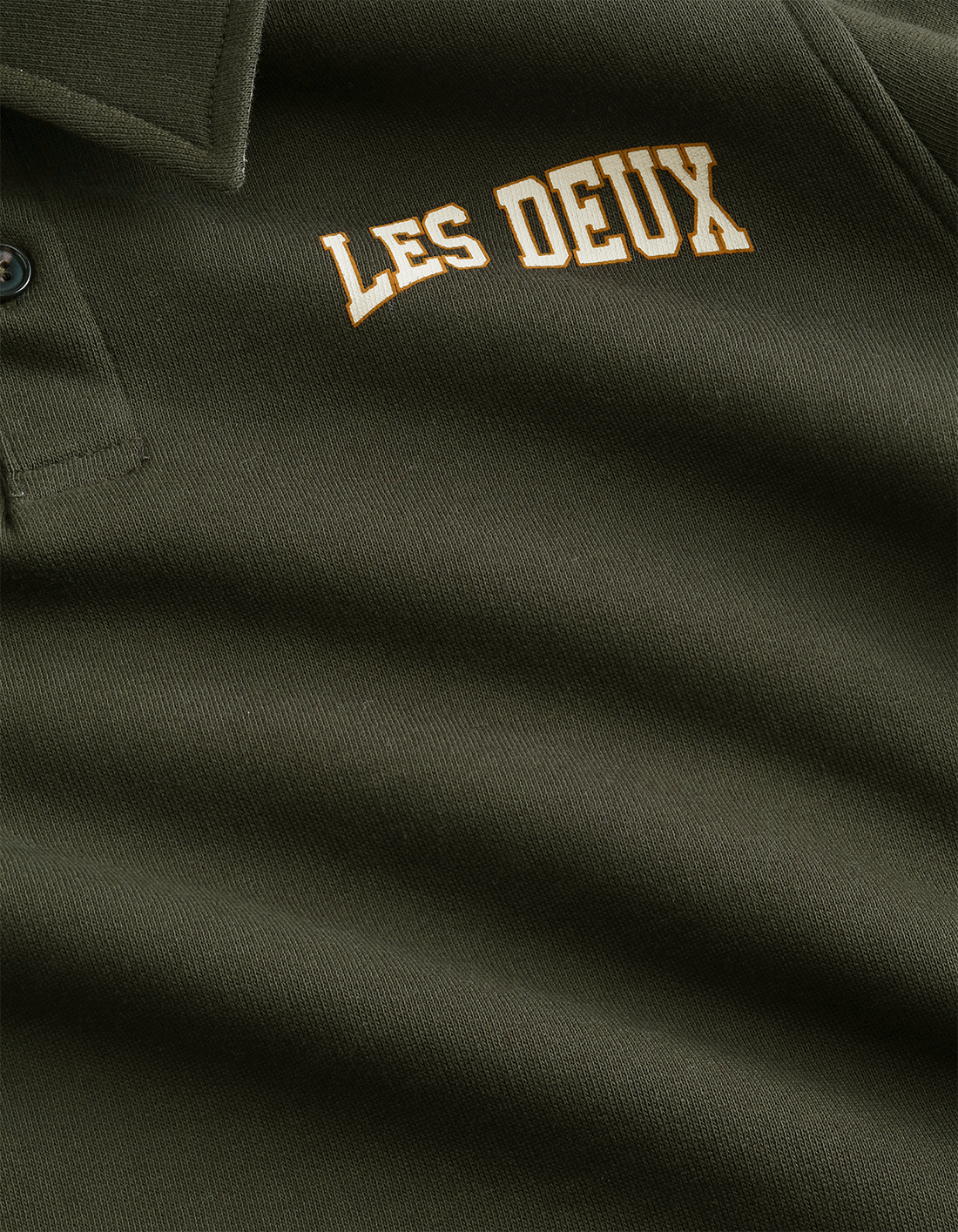 COLLEGE RUGBY POLO SWEATSHIRT