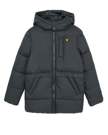 RIPSTOP QUILTED PUFFER COAT