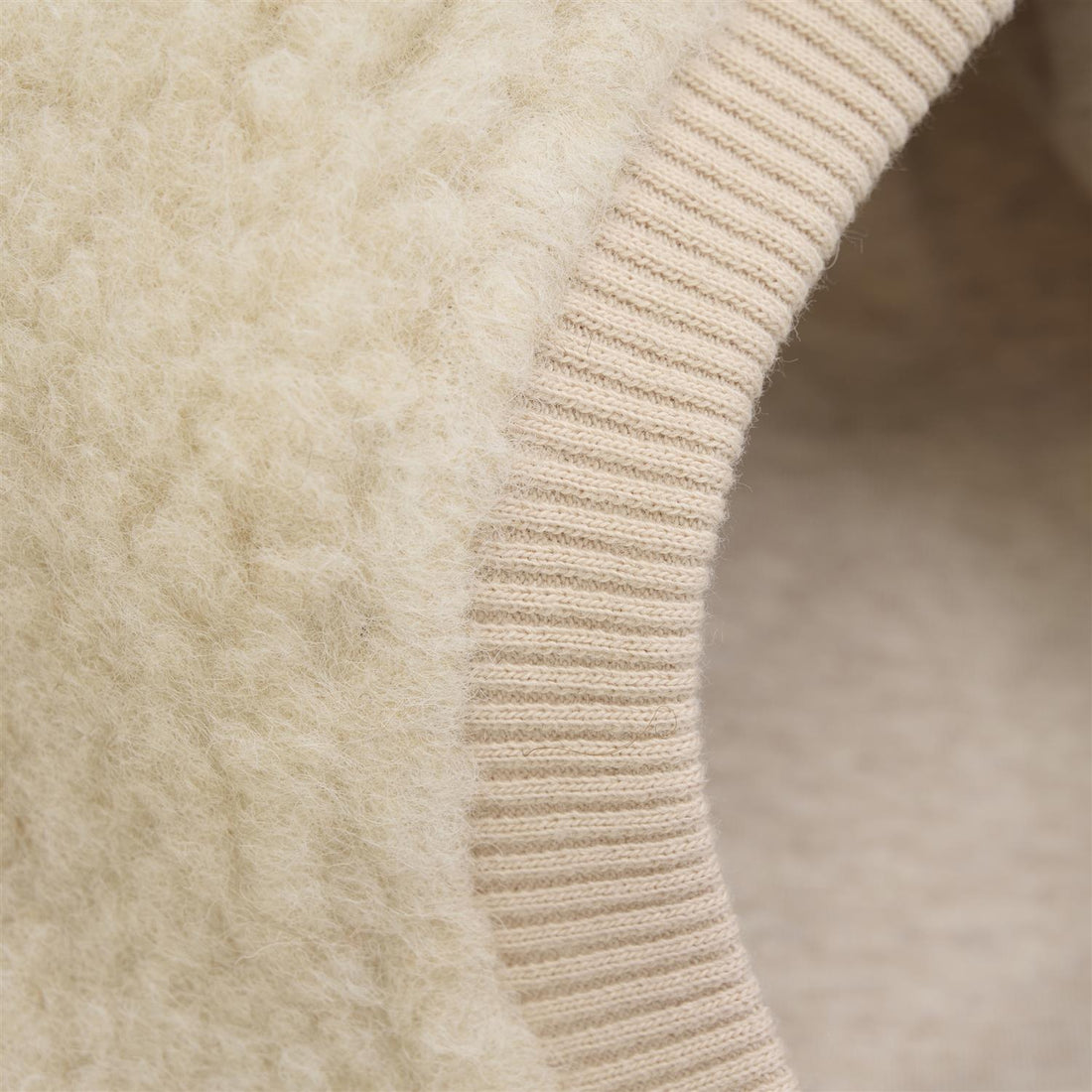 BALACLAVA EARS WOOL TEDDY