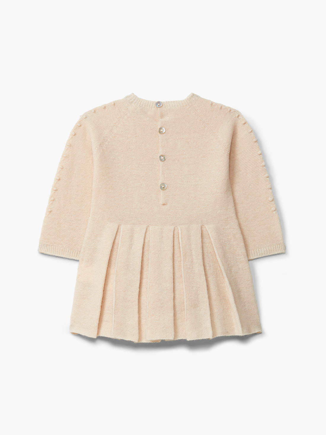 DRESS KNITTED IN WOOL AND CASHMERE
