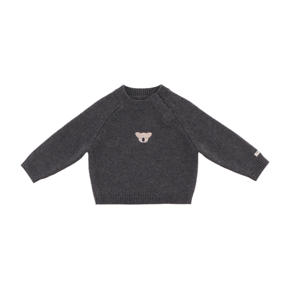 SIBBE MERINO WOOL SWEATER KOALA