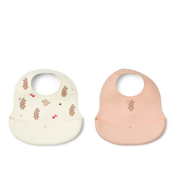 EMBER PRINTED BIB 2-PACK