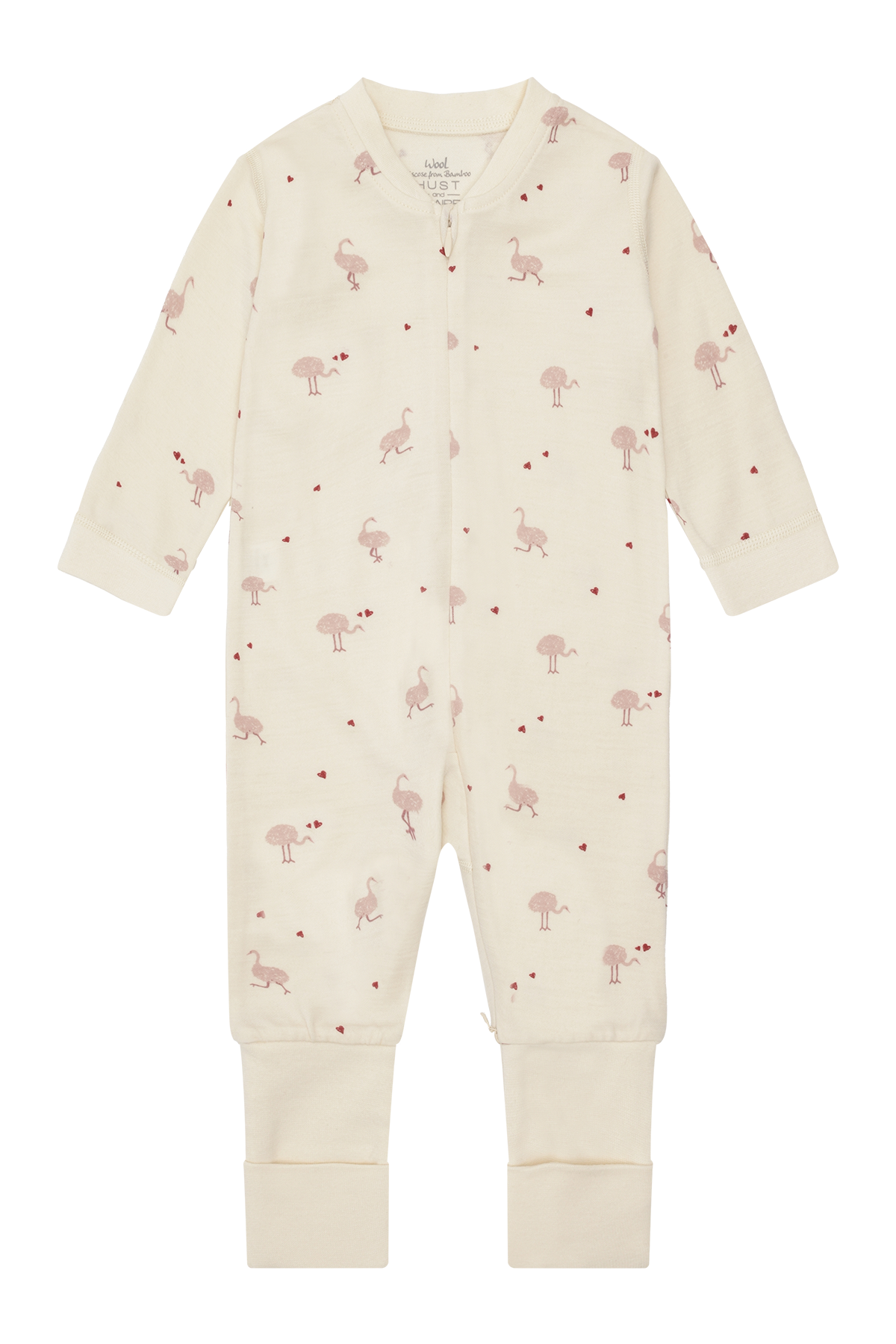 MANU ZIP OSTRICH