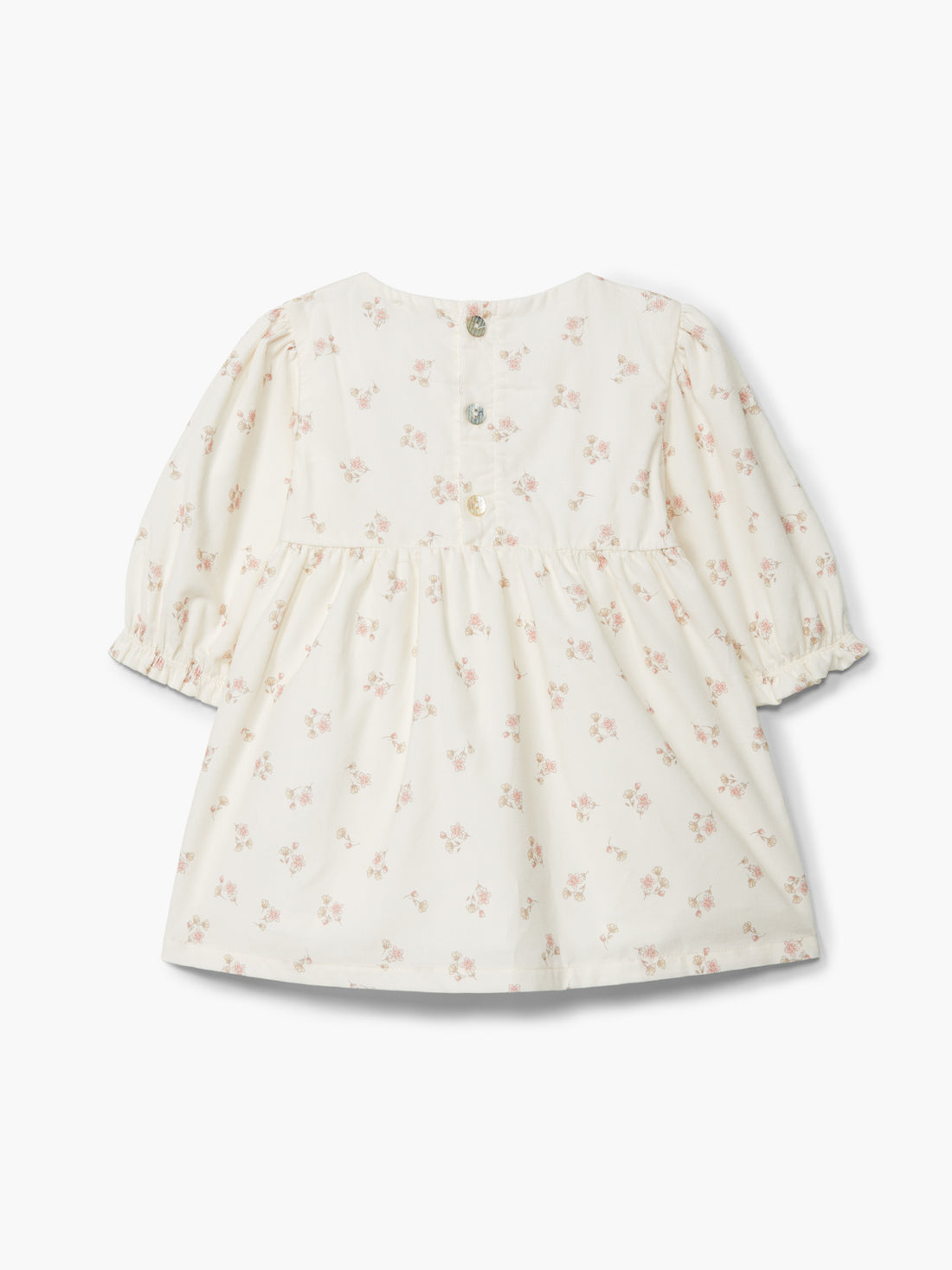BOMBAZINE FLORAL PRINT DRESS
