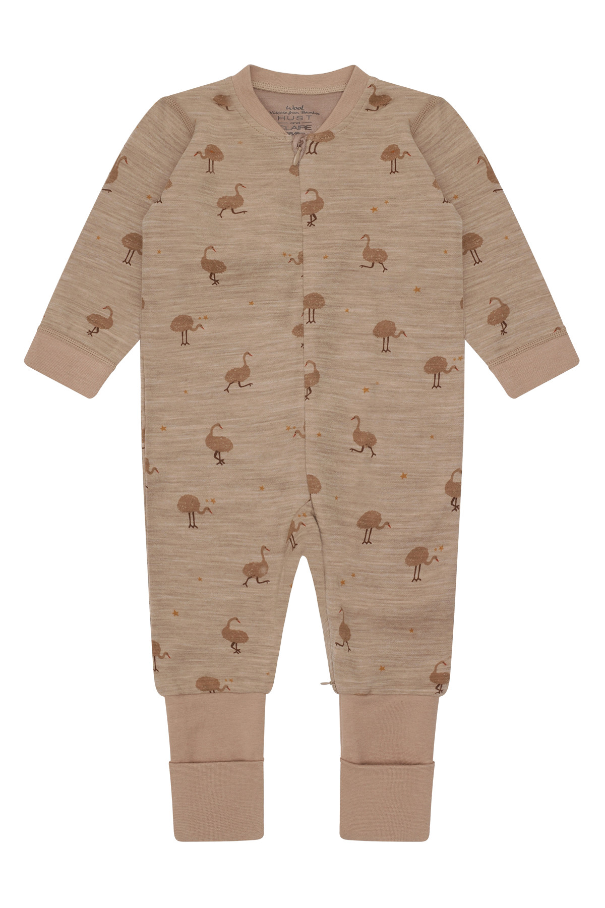 MANU ZIP OSTRICH
