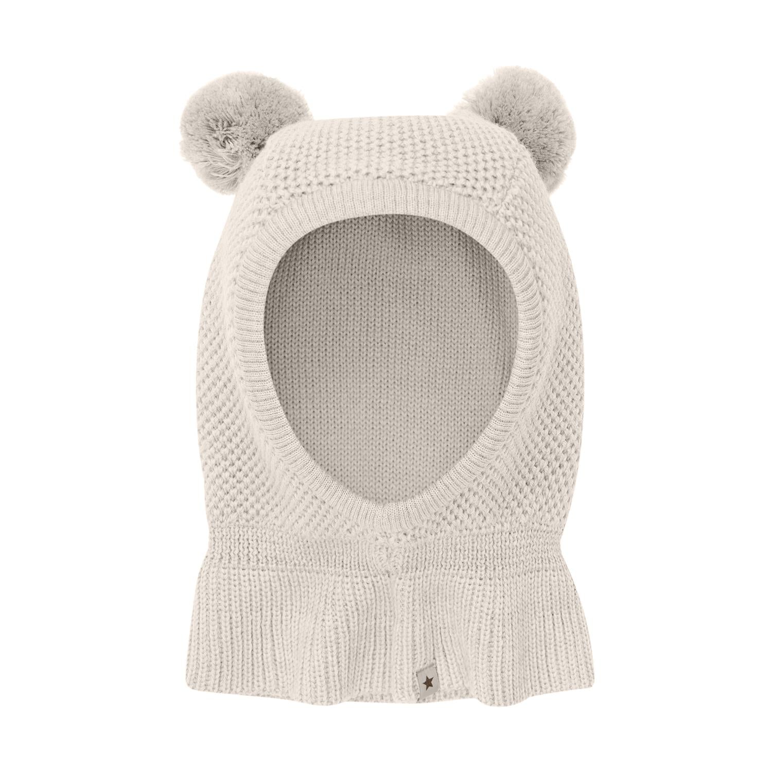 BALACLAVA WINDSTOP POMPOMS