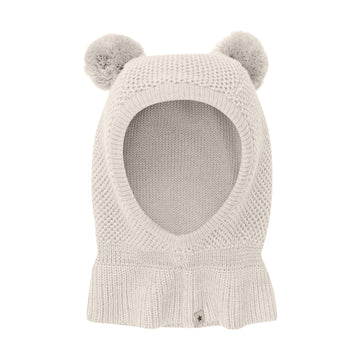 BALACLAVA WINDSTOP POMPOMS