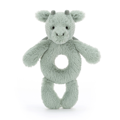 BLUSH DRAGON RING RATTLE
