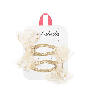DAISY TULLE BOW CLIPS