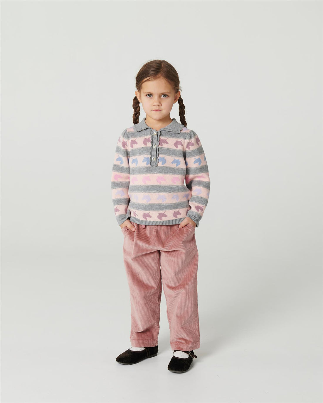 CORDUROY PANT W. ADJ. WAIST