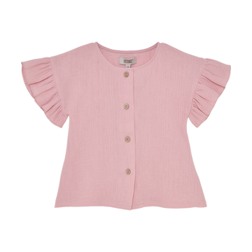 BLOUSE S/S MUSLIN