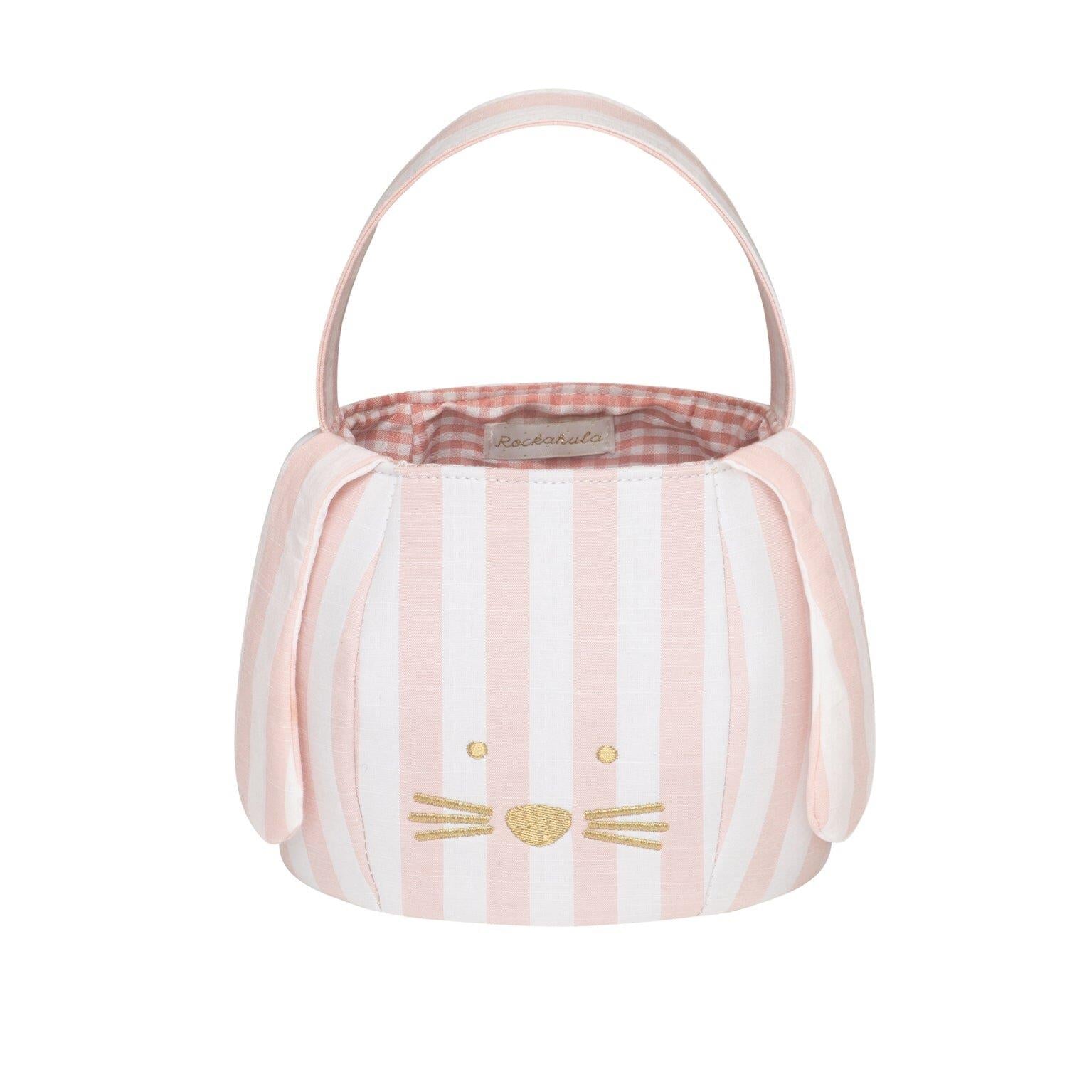STRIPY BUNNY BUCKET BAG