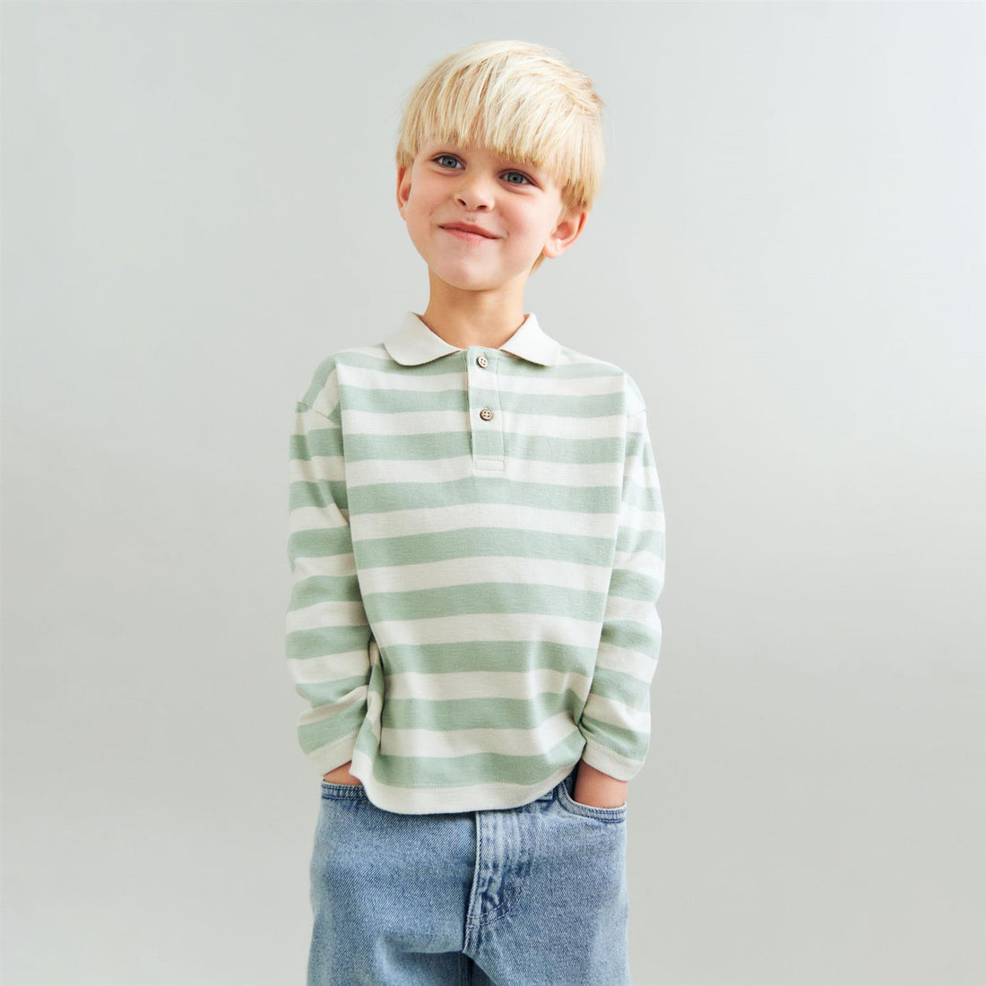 POLO SHIRT L/S FRED