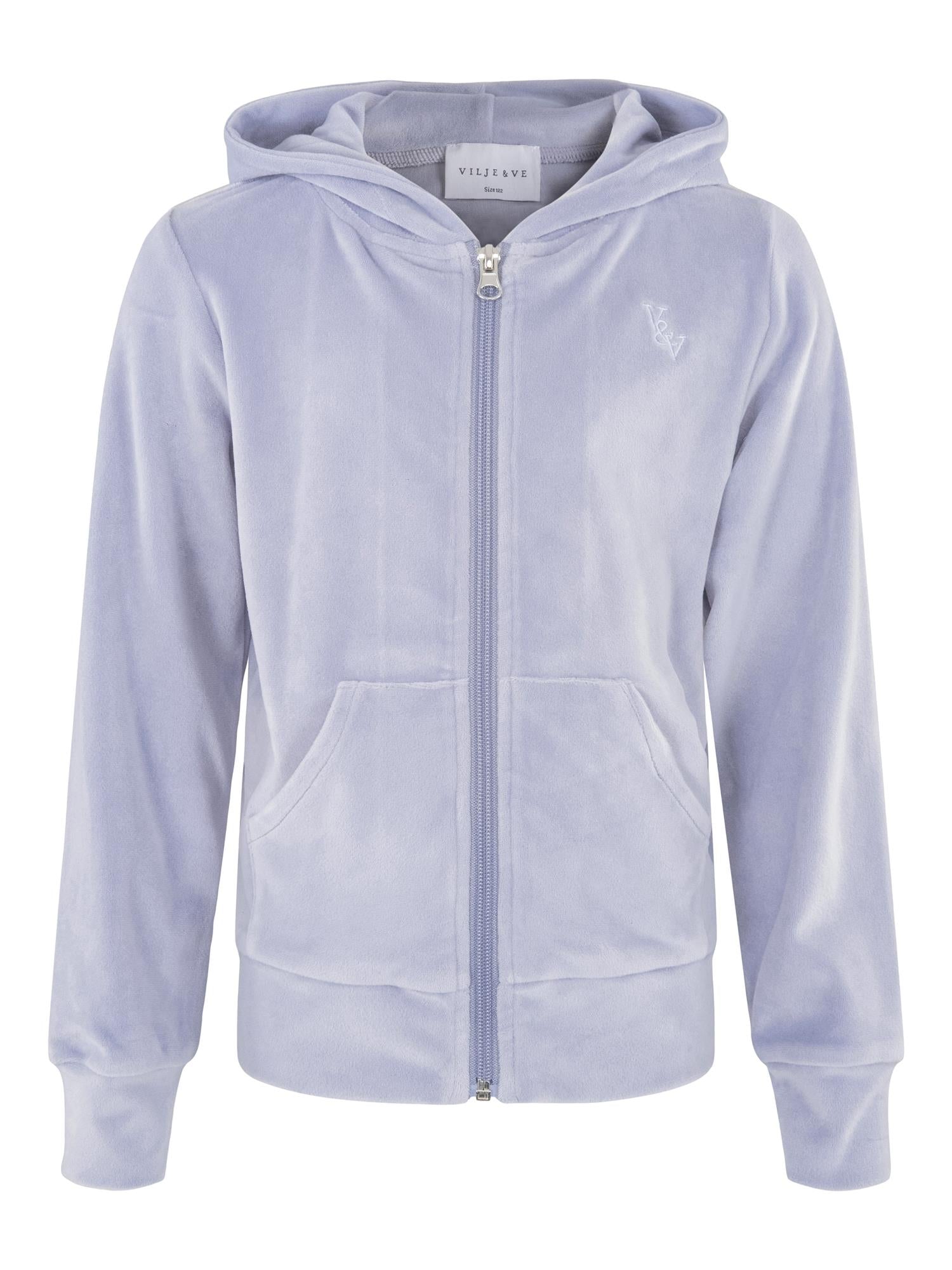 HERMINE VELOUR JACKET