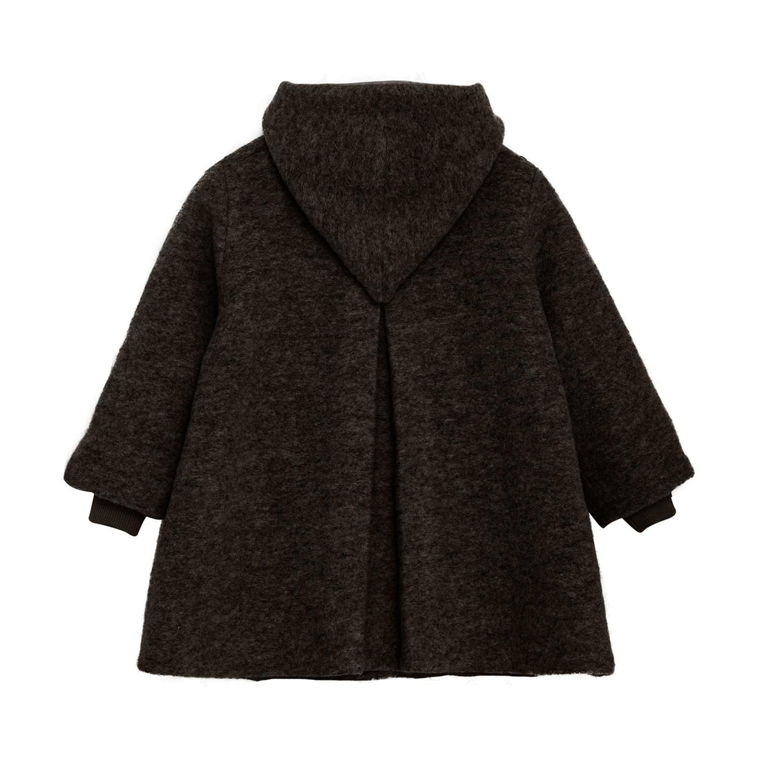 COAT HOOD WOOL W LINING