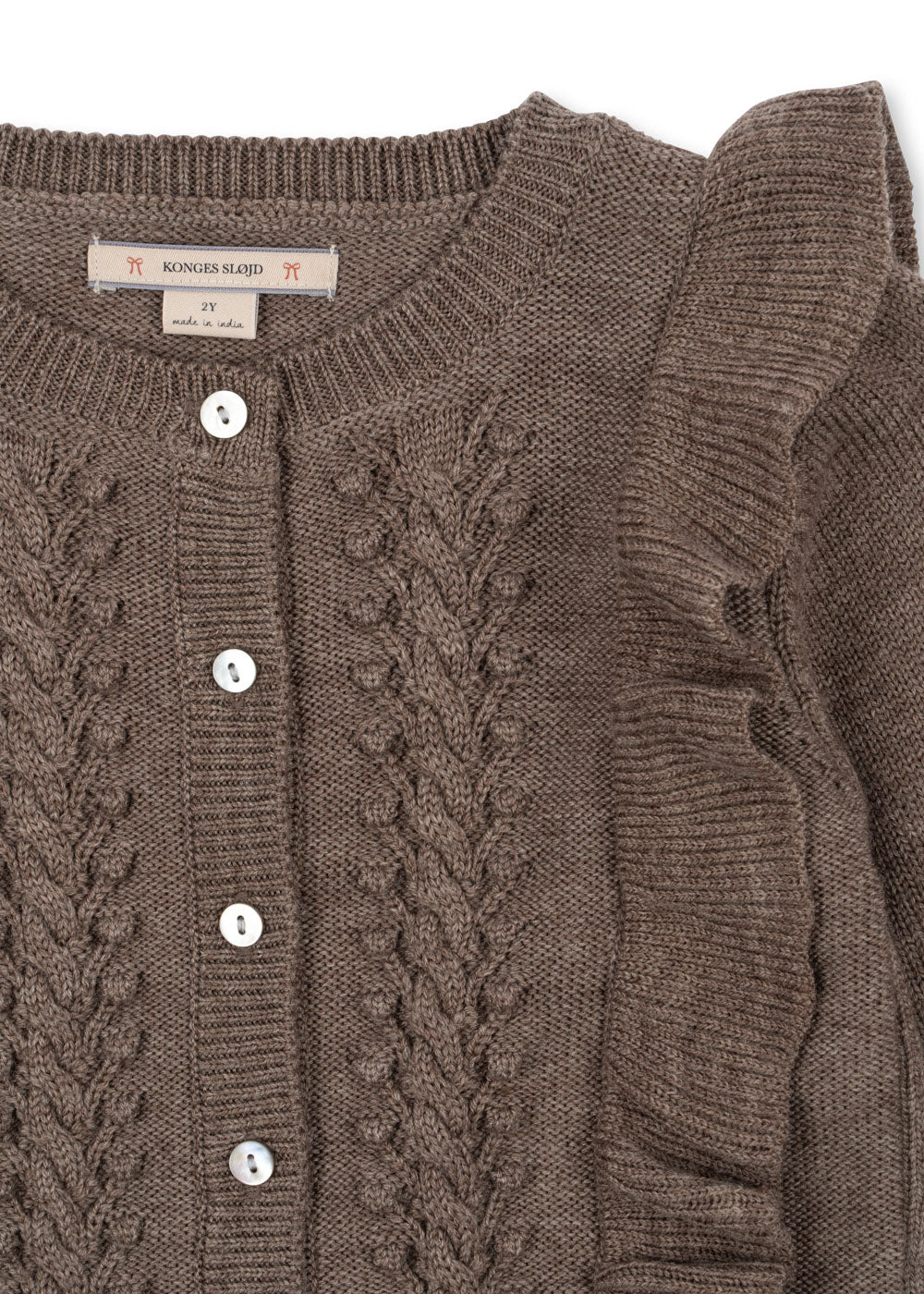 FIOL FRILL CARDIGAN