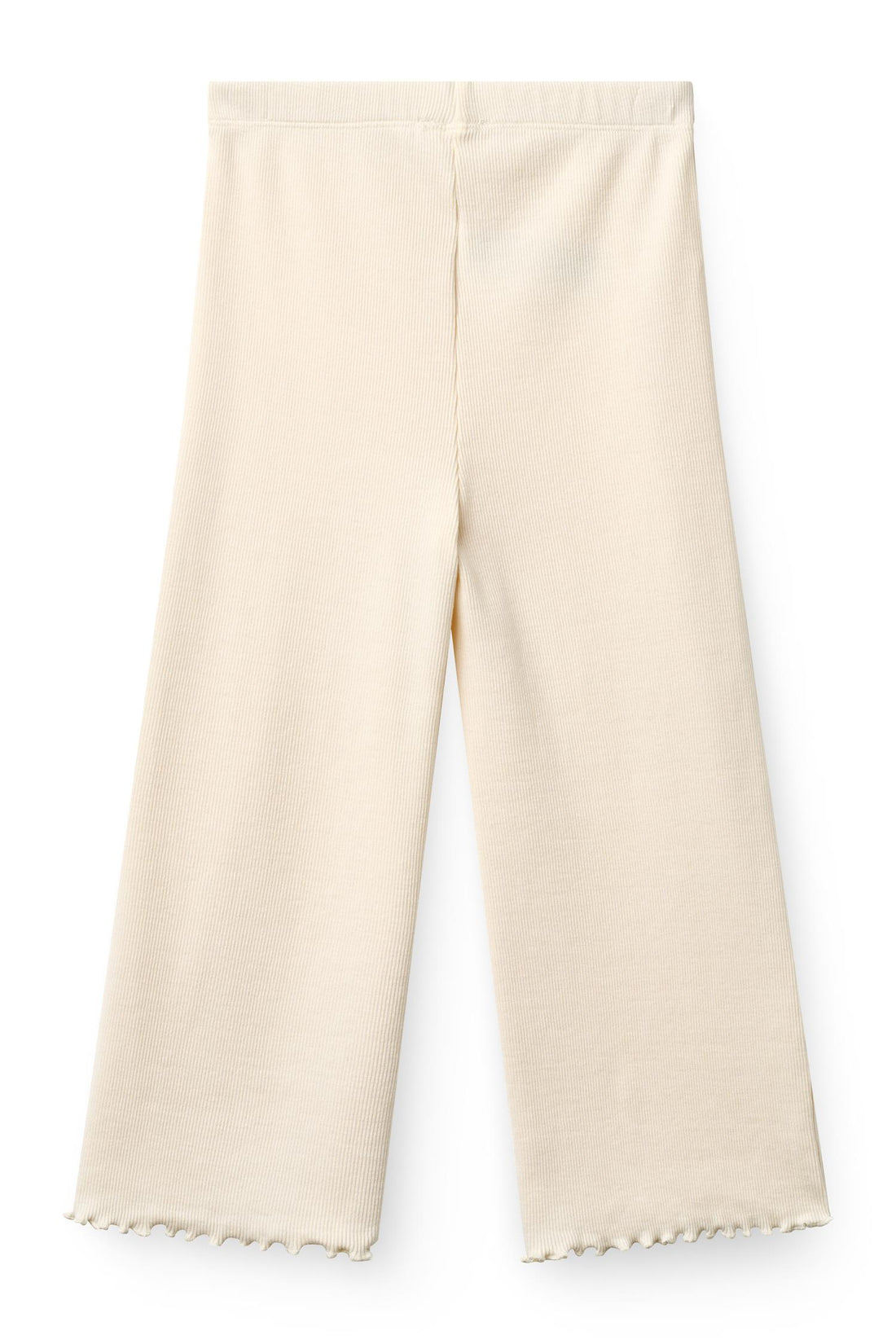 MODAL RIB WIDE PANTS