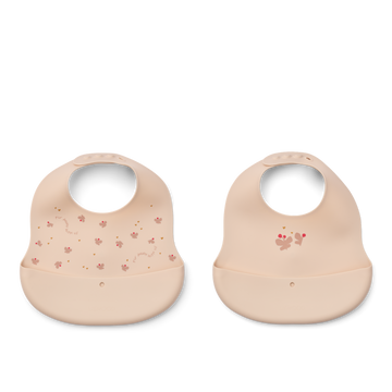 EMBER PRINTED BIB 2-PACK