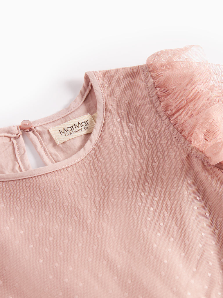 DOTH LS TULLE DOTTY DRESSES