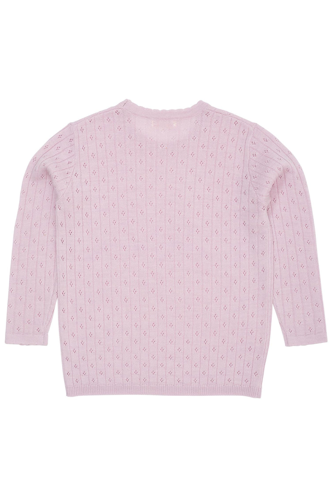 MERINO POINTELLE BLOUSE