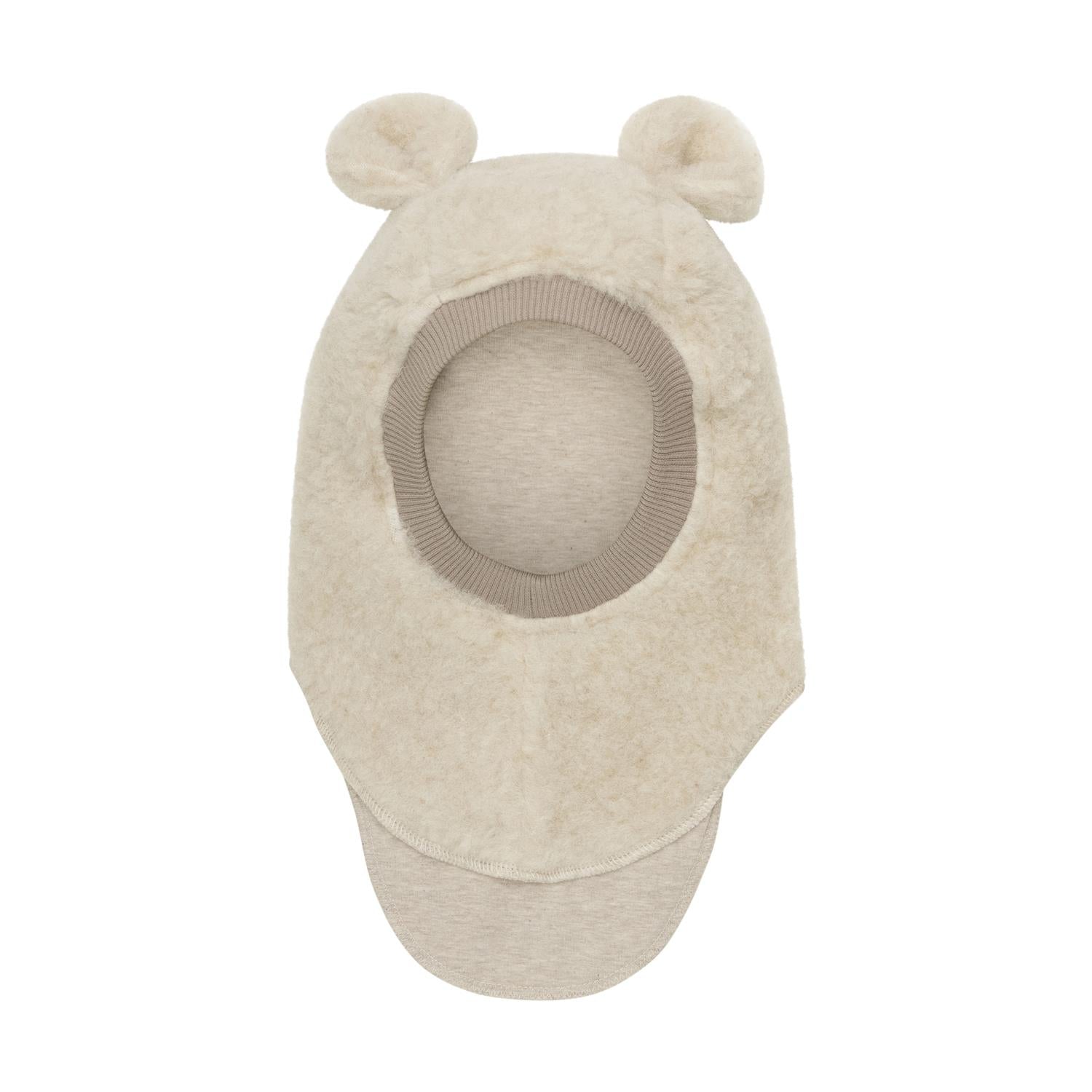 BALACLAVA EARS WOOL TEDDY