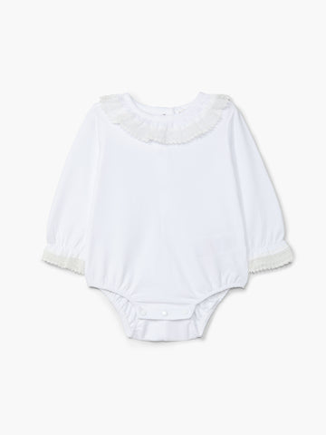 RUFFLED BODYSUIT