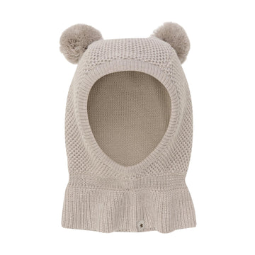 BALACLAVA WINDSTOP POMPOMS