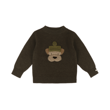 DENN MERINO WOOL SWEATER BEAR