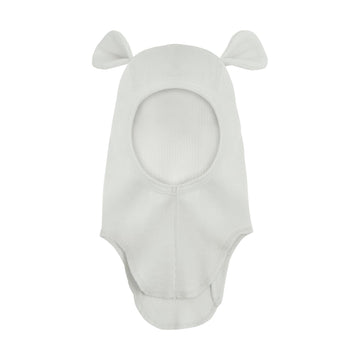 BALACLAVA EARS WOOL RIB