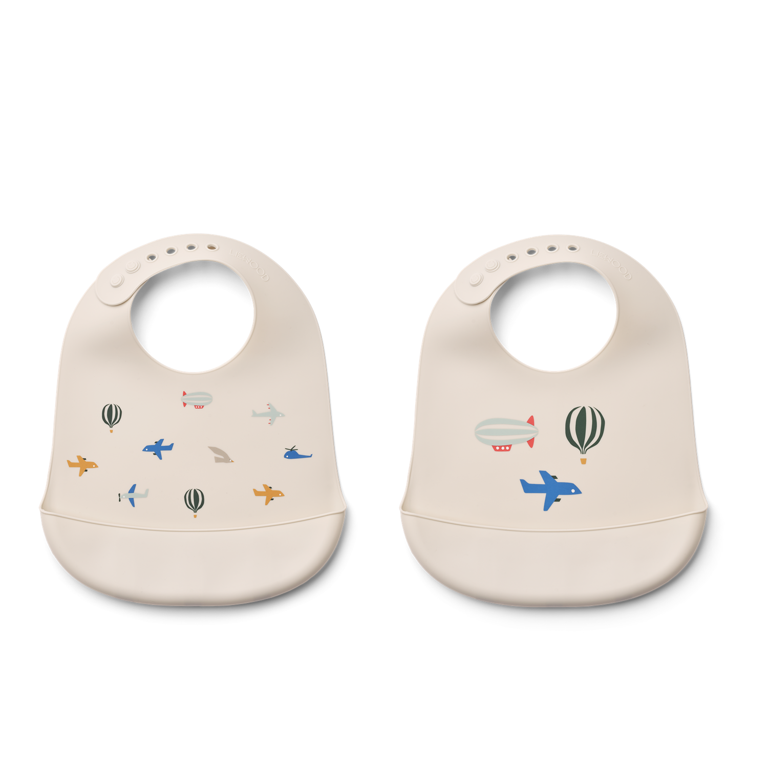TILDA PRINTED SILICONE BIB 2-PACK