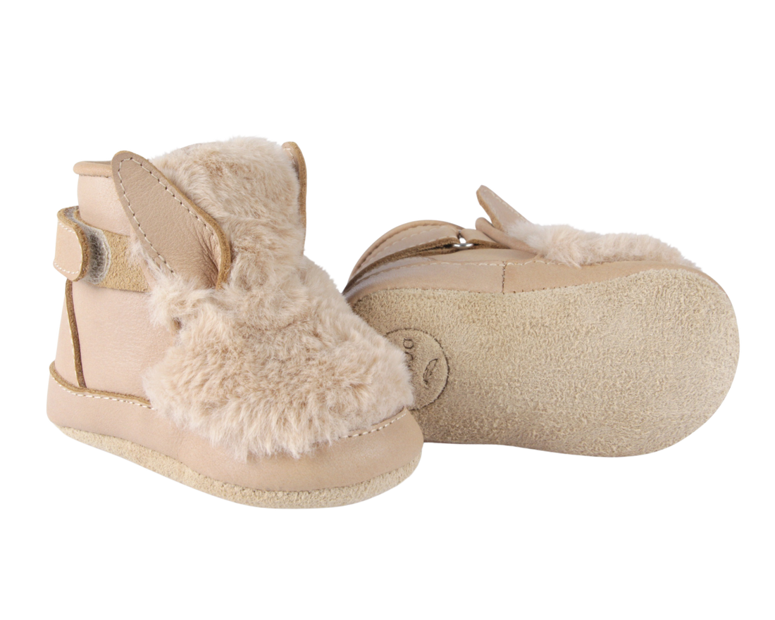 RICHY BOOTIES FLUFFY BUNNY FAUX FUR