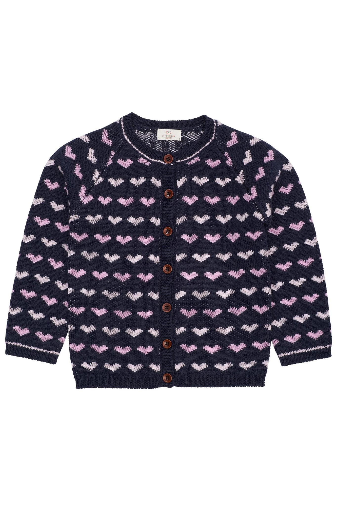 MERINO HEART CARDIGAN
