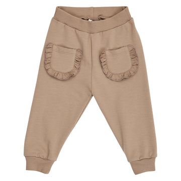 COZY ME SWEAT FRILL POCKET PANTS BABY