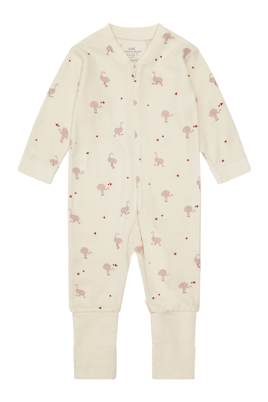 MANU ZIP OSTRICH