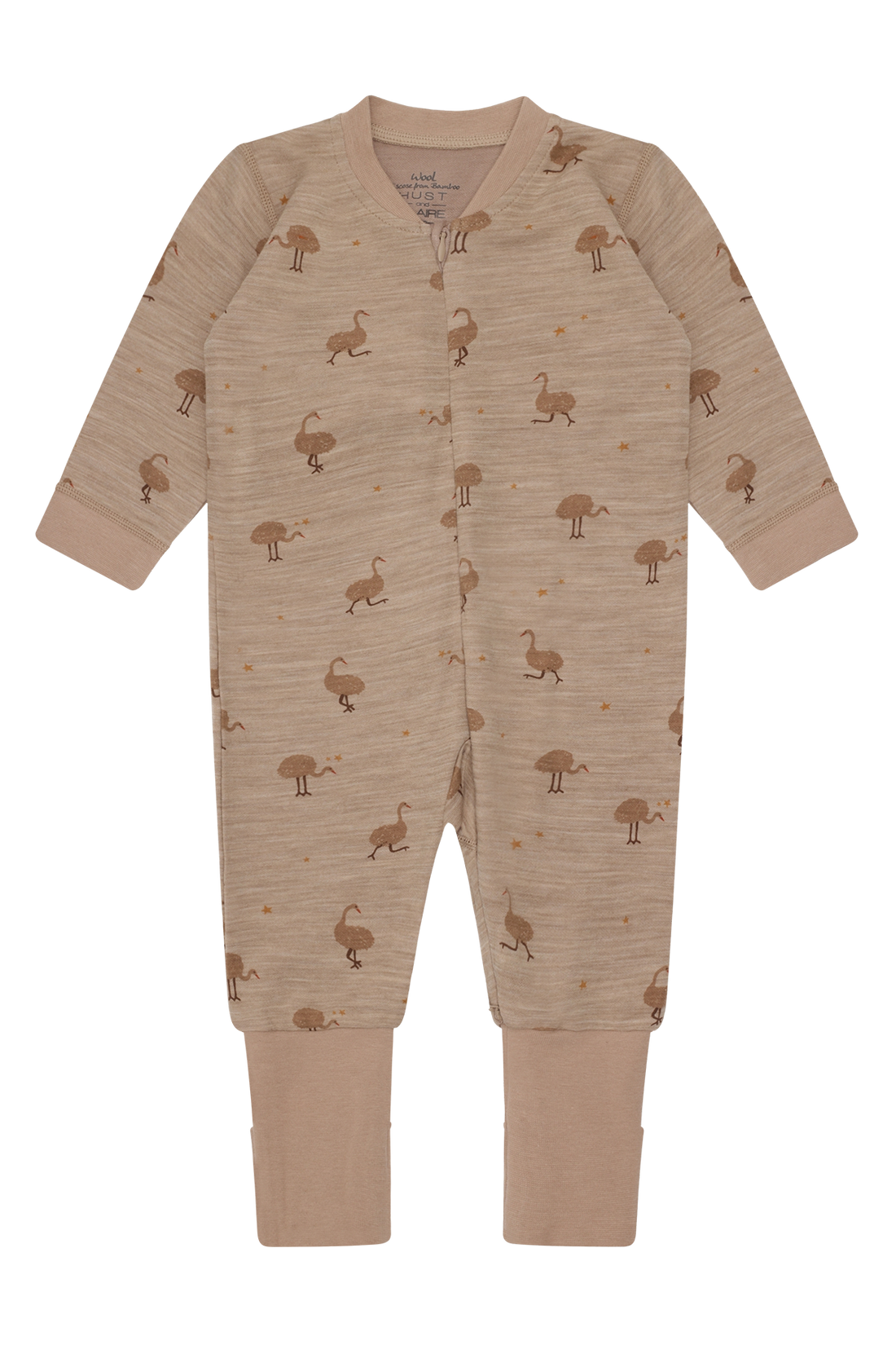 MANU ZIP OSTRICH
