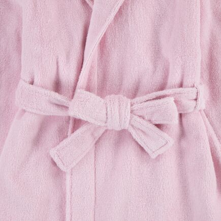 HOODED TERRY BATHROBE