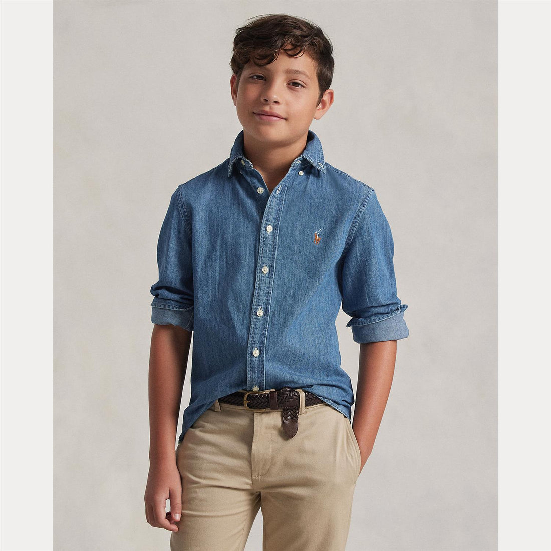 COTTON JEANS SHIRT