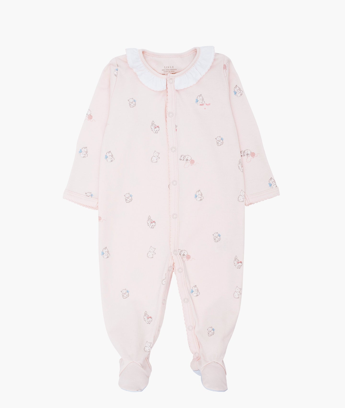 KITTENS RUFFLEDOVERALL