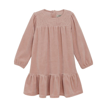 DRESS LS VELOUR