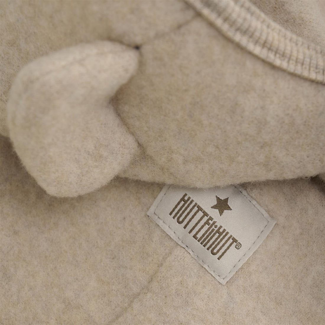 PRAM SUIT EARS WOOLFLEECE