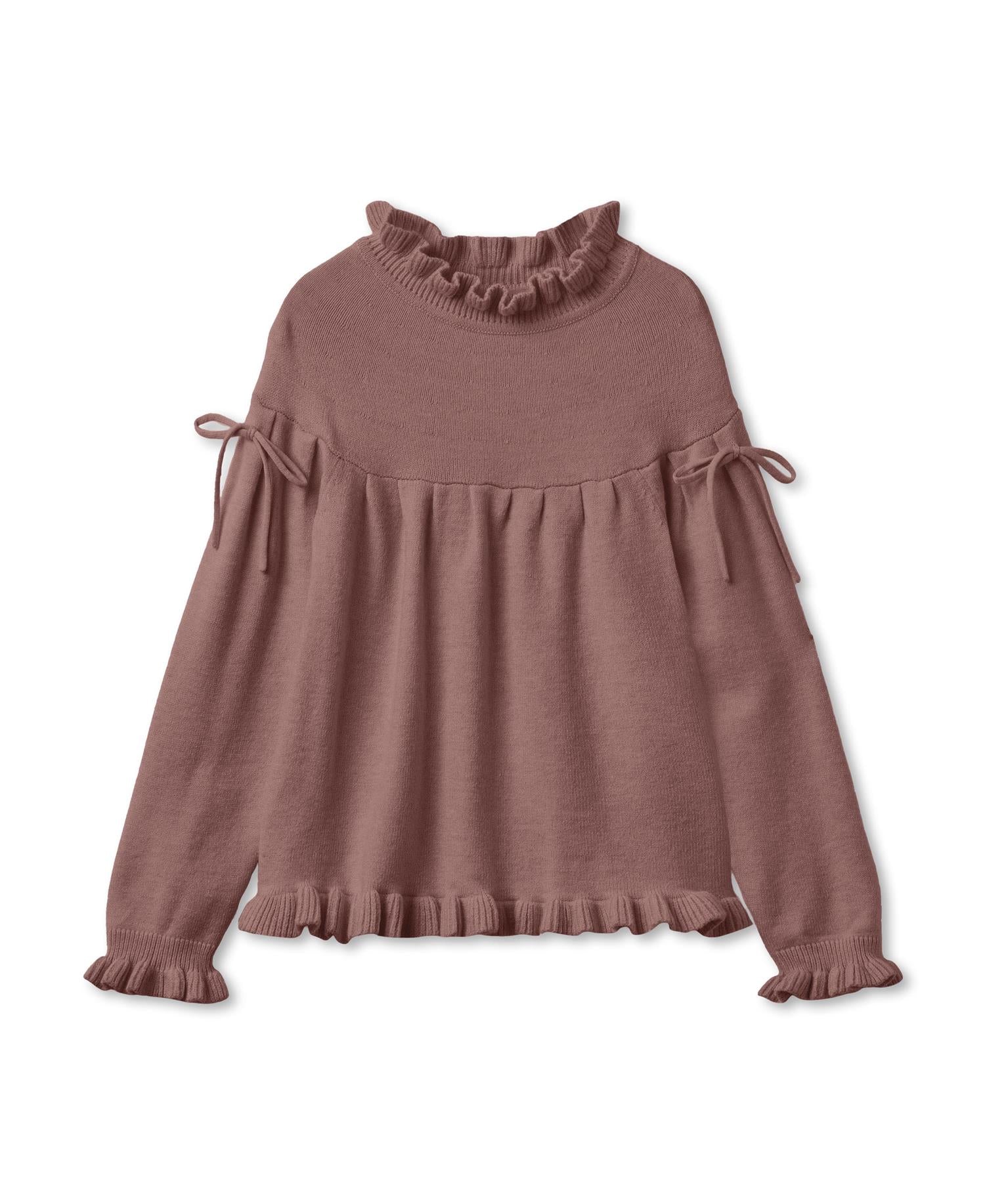 KINO LS KNIT BLOUSE