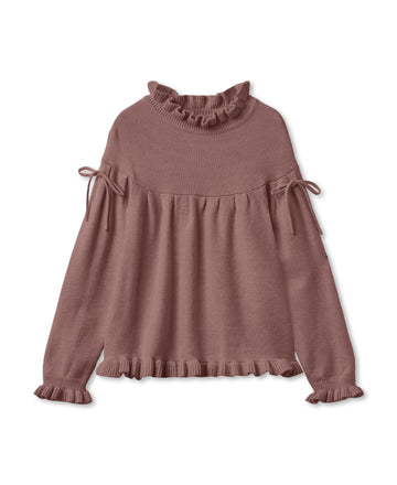 KINO LS KNIT BLOUSE