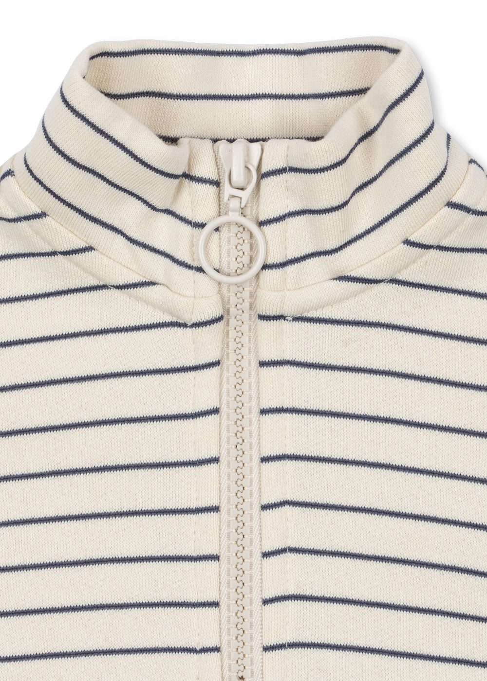 LOU STRIPE HALF ZIP SWEAT