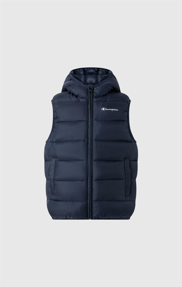 HOODED FULL ZIP VEST