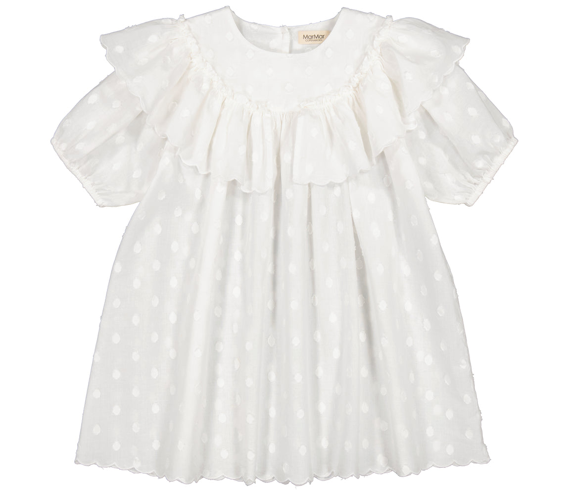 DELSA DOBBY DOTS DRESS
